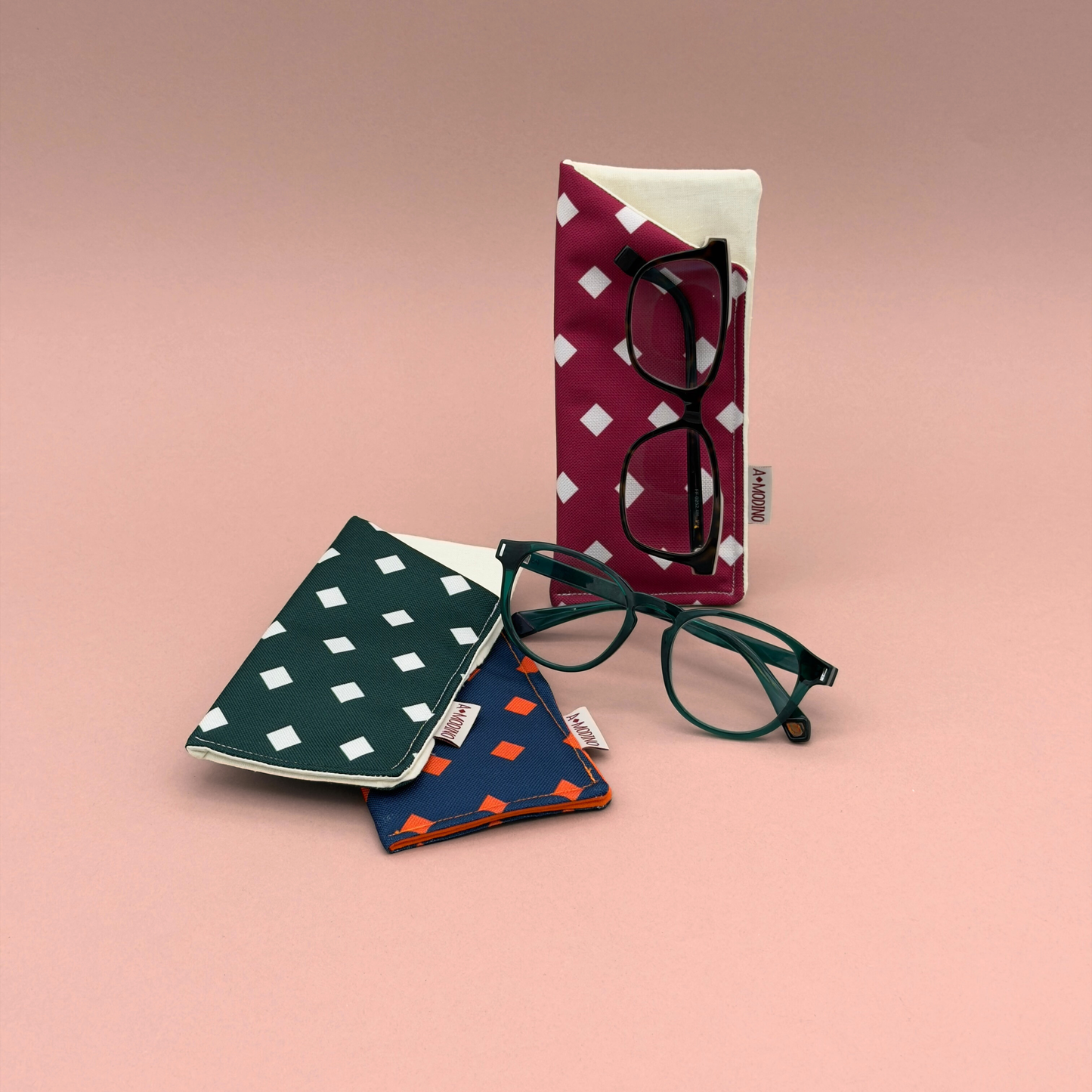 Porta Occhiali - Rombi