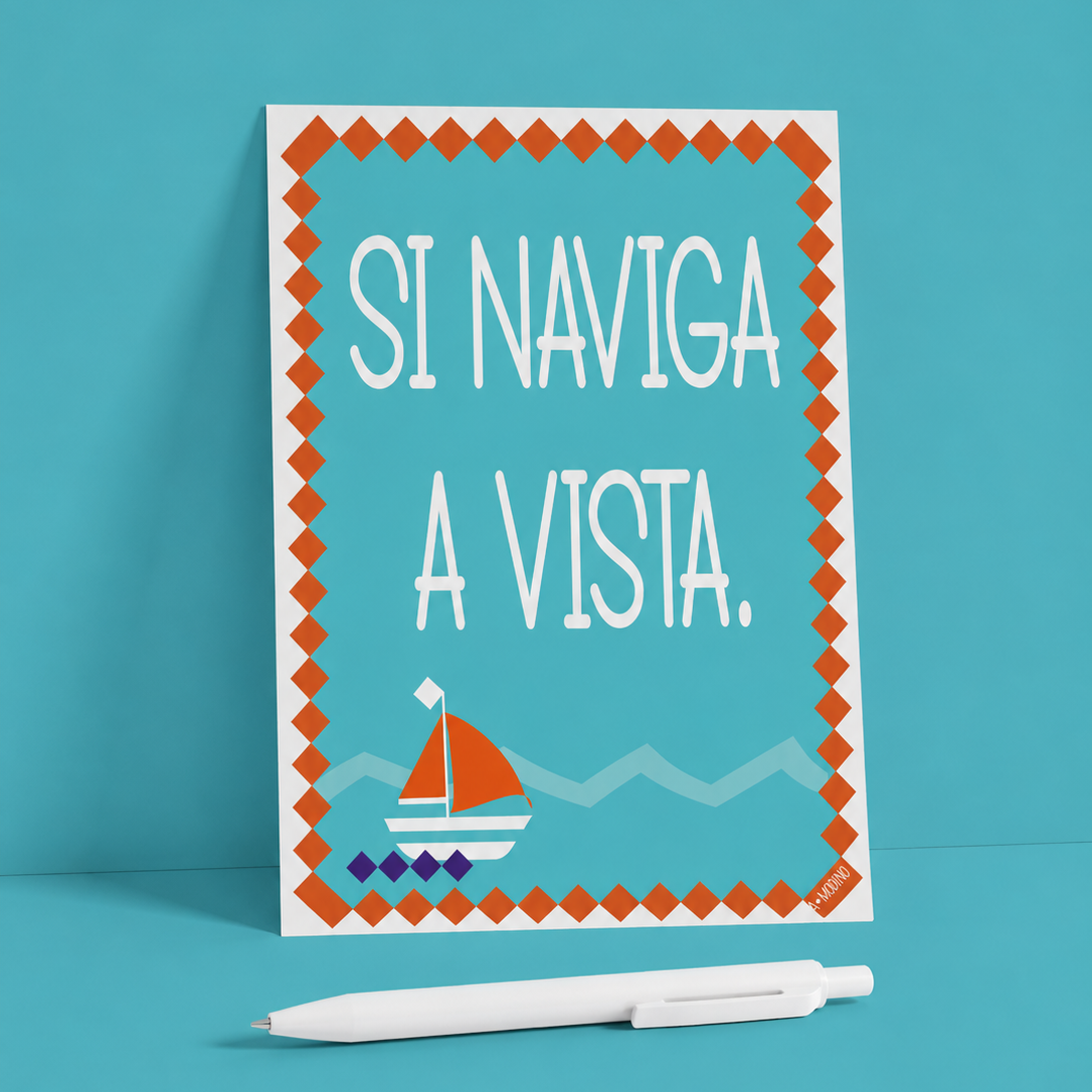Cartolina - Bamboline e frasi