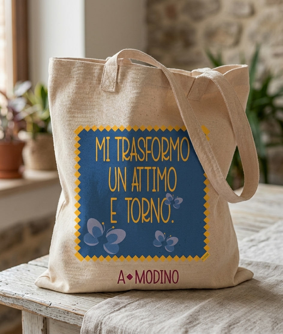 Tote Bag di Cotone